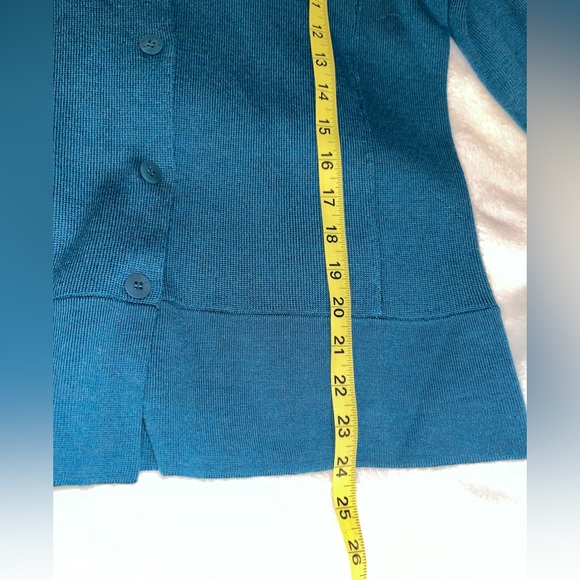 EILEEN FISHER Merino Wool Knit Cardigan - Picture 7 of 8